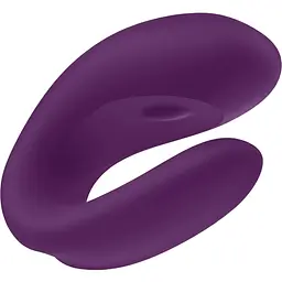 Смарт-вібратор для пар Satisfyer Double Joy Violet - мініатюра 5