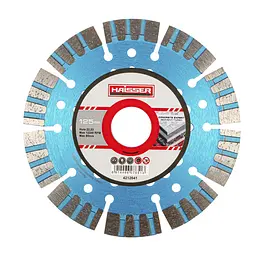 Диск діамантовий Segment/turbo concrete expert 125х2.2х12х22.23 Haisser