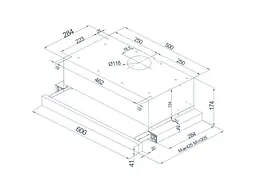 Витяжка Hansa OTS6226IH - мініатюра 2
