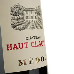 Вино Chateau Haut-Clauzet Medoc, червоне, сухе, 0,75 л - мініатюра 3