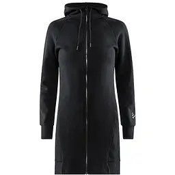Кофта Craft District Long Hoodie Woman S Сірий (1068-1907191 S 950000)