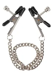 Затискачі для сосків California Exotic Novelties Bull Nose Nipple Clamps 267 см сріблястий - мініатюра 5