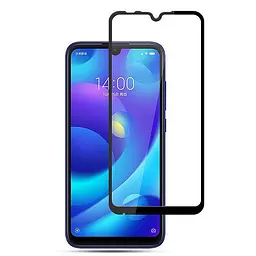 Захисне скло Full Glue для Xiaomi Mi 9 SE чорне - мініатюра 2
