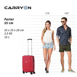 Валіза CarryOn Porter (S) Red (502447) - мініатюра 6