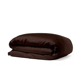 Комплект постільної білизни Cosas євро сатин CHOCOLATE CS3 200 x 220 см (Сатин_Шоколад_ПудраП_200) - мініатюра 4
