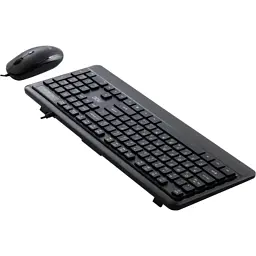 Комплект AOC KM220B USB UA Black (KM220B/97) - мініатюра 4