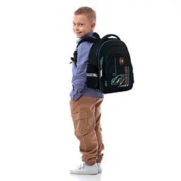 Рюкзак GoPack Education 2606S Speed Zone Чорний (GO26-2606S-6) - мініатюра 16