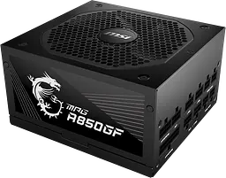 Блок живлення MSI MPG A850GF 850W 80+ Gold (MPG A850GF) Б/В