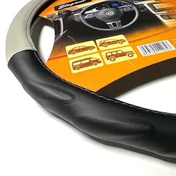Чохол керма Elegant XL 41-43 см 1 шов Екошкіра Чорний (EL105 542) - мініатюра 2