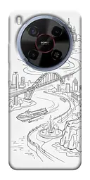TPU чохол Demsky Dnipro spirit для ZTE Nubia V70 Max