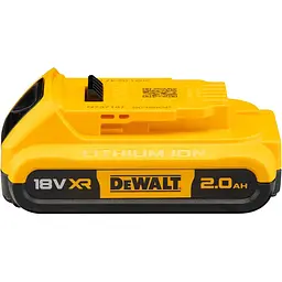 Акумулятор 18В Li-lon 2А·год 0.4кг DeWALT hoz0014369 - мініатюра 5