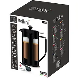 Заварник-прес Bollire BR-3306, 1,5 л (BR-3306) - мініатюра 2