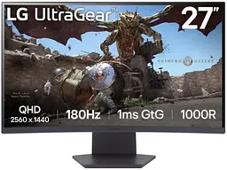 Монітор LG UltraGear 27GS60QC-B