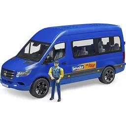 Іграшкова машинка Bruder Туристичний автомобіль MB Sprinter з фігуркою 1:16 (02681) - мініатюра 2
