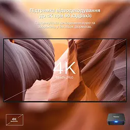 Смарт ТВ-приставка Tanix TX1 1/8GB Android 10 (TBT10108B 3619) Чорна - мініатюра 6