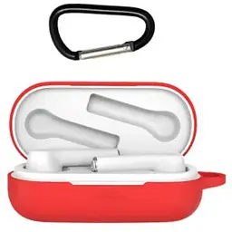 Чохол-накладка DK Silicone Candy Friendly з карабіном для Honor FlyPods 3 (011399) (red)