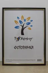 Фоторамка 30х42, коричнева із золотою вставкою, 1515-В84, СКЛО + ДВП                                                                                                                                                                                                                                                                                                                                                             