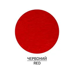 Фетр листковий, поліестер Rosa Talent 29, 7х42 см Червоний 180г/м2 - мініатюра 2