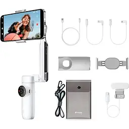 Стабілізатор відеозйомки Insta360 Flow Creator Kit White [87977] - мініатюра 2