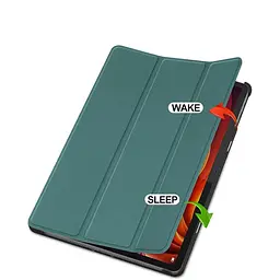 Чохол-книжка BeCover Smart Case для Lenovo Tab K11 Plus TB-352F 11.45" Dark Green (711850) - мініатюра 4