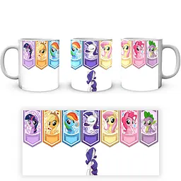 Кухоль GeekLand My little pony Мій маленький поні MLP 09 330 мл білий - мініатюра 4