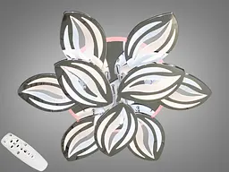Світлодіодна люстра Diasha 8092/6+3HR LED 3color dimmer