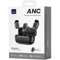 Мікрофонна радіосистема WiWU Wi-WM008 USB-C [156422] - мініатюра 7
