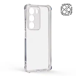 Прозрачный чехол для Realme C71 4G с защитой камеры и усиленными бортами, тонкий, силиконовый, бесцветный, ударопрочный, противоударный бампер с закрытой камерой, ArmorStandart (ARM83885) - мініатюра 2