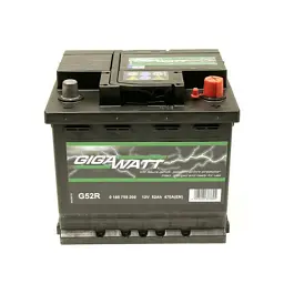 Акумулятор автомобільний GigaWatt 52А (0185755200)