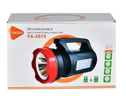 Кемпінговий ліхтар FA-2618 (5W XHP + 15SMD) + microUSB + 2х18650 (2 режими) - мініатюра 7
