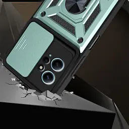 Панель BeCover Military для Xiaomi Redmi Note 12 4G Dark Green (709157) - мініатюра 4