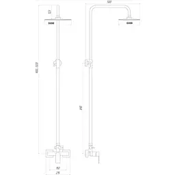 Душова система TOPAZ CAPRI TCA-15702-H37 - мініатюра 7