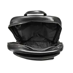 Шкіряний чорний рюкзак Tiding Bag A25F-8528-3A - мініатюра 8