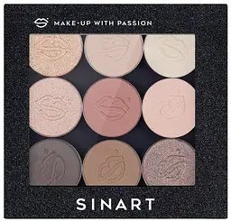 Магнитная палетка для теней Sinart Magnetic Makeup Palette Mini - мініатюра 2