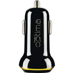 Автомобільне зарядне найдешевше Optima Voyager OP-CC02 2 USB 2.4A - мініатюра 3
