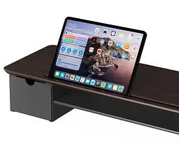 Підставка під монітор OfficePro MR161DW Dark Wood/Black MR161DW - мініатюра 2