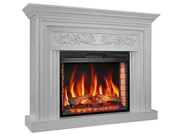 Камінокомплект ArtiFlame Monferrato AF28S білий - мініатюра 2