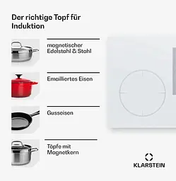 Індукційна плита Klarstein Delicatessa 90 SlimHybrid 7000 Вт (10045613) - мініатюра 6