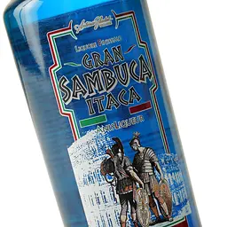 Лікер Самбука Itaca Blue 38% 0.7 л - мініатюра 5
