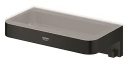 Полиця для душу з тримачем Grohe QuickFix Start Cube 411072430, Чорний матовий - мініатюра 2