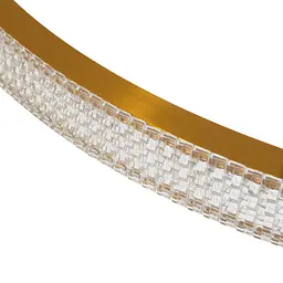 Світильник стельовий Brille підвісний лофт світлодіодний BR-928S/63W WW 80" G - мініатюра 3