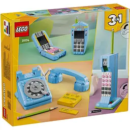 Конструктор LEGO Creator Ретро телефон 383 деталі (31174) - мініатюра 9