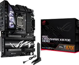 Материнcька плата Asus X870E ROG Crosshair Hero Socket AM5 (ROG CROSSHAIR X870E HERO) - мініатюра 4