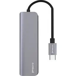 Type-C-Хаб Proove Arc Link 5 in 1 (2*Type-C3.0 + 2*USB3.0 + HDMI) - мініатюра 3