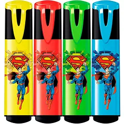 Набір текст-маркерів Maped Superman 4 шт. (MP.740733) - мініатюра 2