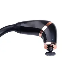 Перкусійний масажер Fascial Gun Massage 4 насадки, чорний Huizhou HP-11-11B - мініатюра 5