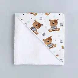 Наматрацник непромокаючий Cosas Teddy Bear 70х120 см бежевий (WaterSheet_Bear_120) - мініатюра 2