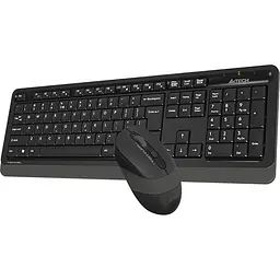 Комплект (клавіатура + миша) A4Tech Fstyler FG1010 Wireless Black/Grey [75005] - мініатюра 3