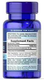 Дегідроепіандростерон Puritan's Pride DHEA 50 mg 100 таблеток - мініатюра 2
