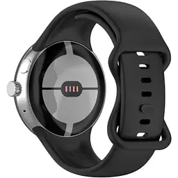 Ремінець DK силікон Sport Band Double Loop "S" для Google Pixel Watch 1 / 2 (017768) (black)